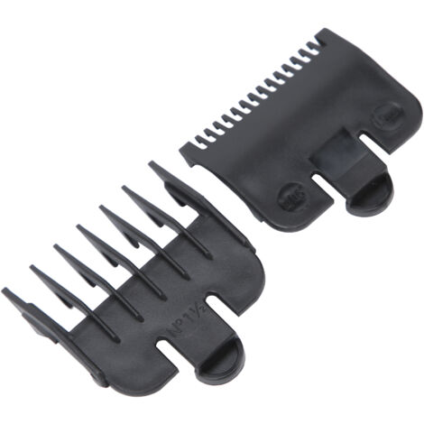 Peignes de coupe professionnels pour tondeuse à cheveux - Accessoires de remplacement pour barbe et cheveux - Noir (1/5)