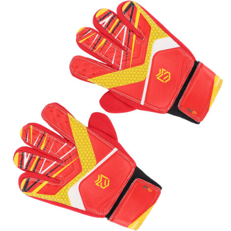 Gants de gardien de but junior antidérapants avec paume en latex pour le football (1/5)