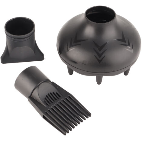 Diffuseur et Brosse Ventouse pour Sèche-Cheveux - Kit Accessoires Coiffure 3 en 1 (1/5)
