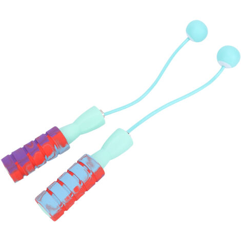 Corde à Sauter Invisible avec Poignée Ergonomique, Système à Roulements pour Saut Léger et Fluide (Couleur Verte) (1/5)