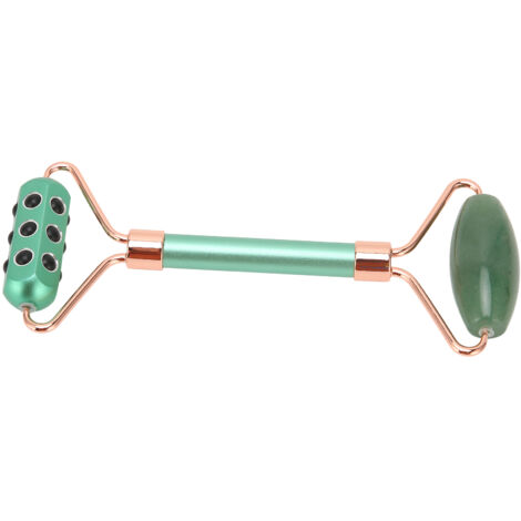 Rouleau de Massage Visage en Germanium pour Soins Anti-âge et Détente Faciale