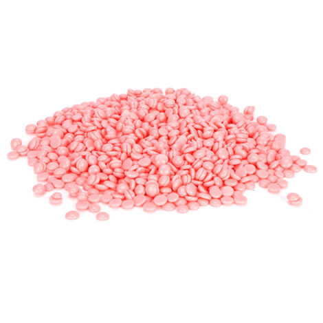 Perles de Cire Épilation Indolore 500g Liddy, Cire Chaude Parfumée Rose pour Femme (1/5)