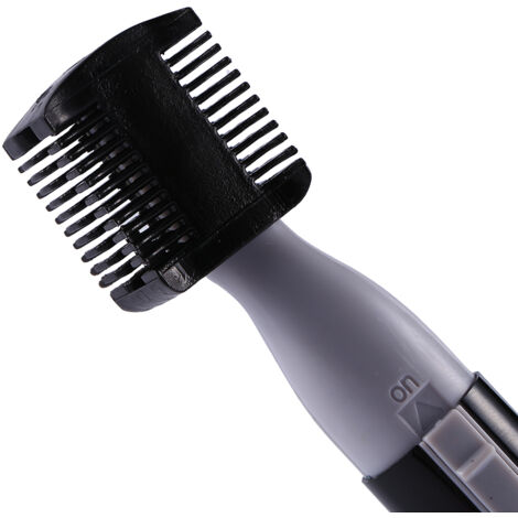 Rasoir Électrique Visage et Corps Portable - Épilateur Précision Sourcils - Noir (1/3)