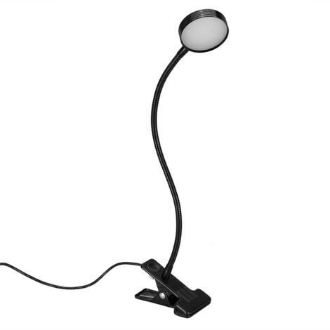 Lampe de maquillage permanent USB rechargeable pour tatouage des sourcils (Noir) (1/3)