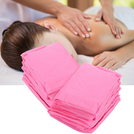 10 Pièces Robe de Bain Jetable pour Salon de Beauté, Serviette SPA Non Tissée Femme (1/5)