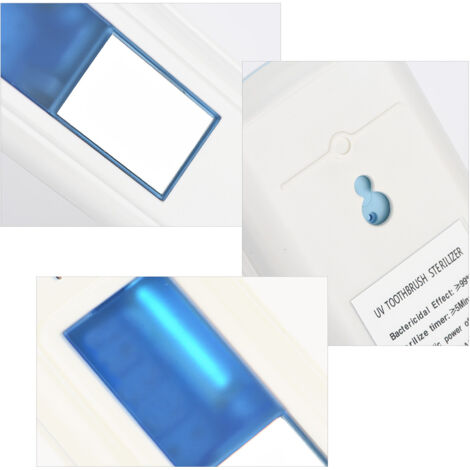 Stérilisateur à Ultraviolets pour Brosses à Dents - Désinfection 99,9% des Microbes, Portable et Rechargeable (1/5)