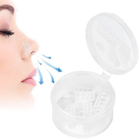 Dilatateurs Nasaux en Silicone pour Apnée du Sommeil - 4 Tailles - Anti-Ronflement et Amélioration Respiratoire