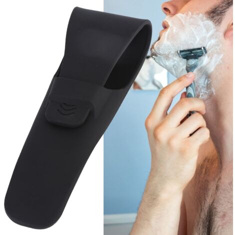 Étui de Transport en Silicone pour Tondeuse Barbe, Pochette de Protection pour Rasoir Électrique (1/5)