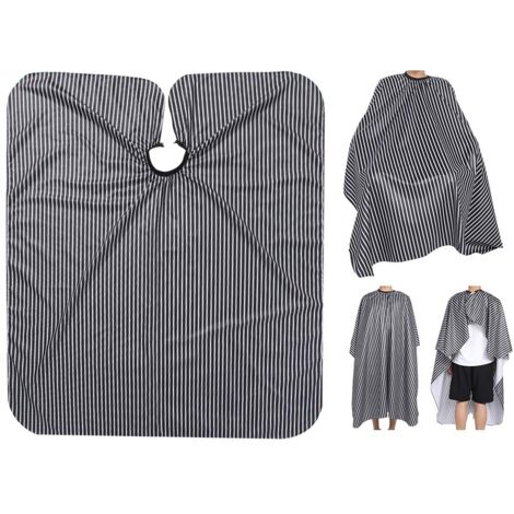 Tablier de Salon Imperméable 150x135 cm, Cape de Coiffure Anti-Électricité Statique (1/5)
