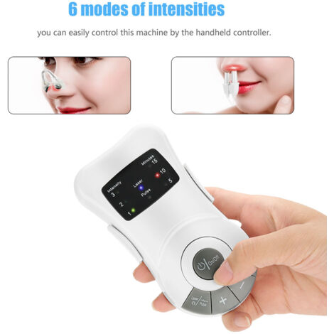 Appareil de Thérapie Laser pour Allergies Nasales et Sinus - Soulagement des Symptômes Sinusitiques
