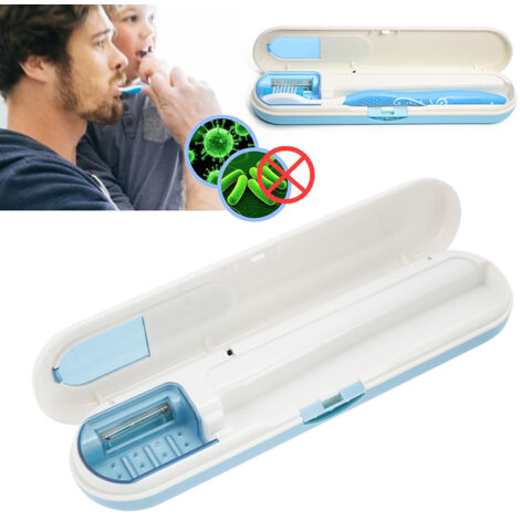 Stérilisateur UV Portable pour Brosse à Dents, Désinfectant à LED pour Brosses (1/5)