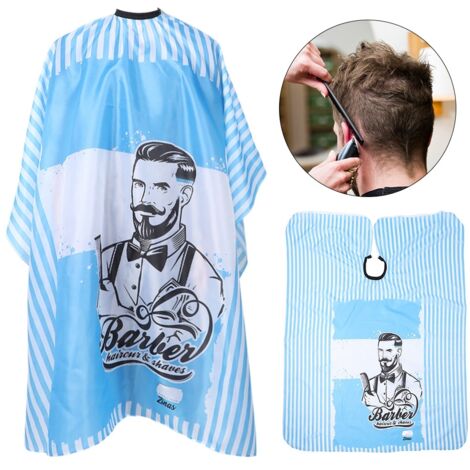 Blouse de Coiffure Professionnelle Anti-Électricité Statique pour Coiffeur à Domicile (160 x 140 cm) (1/5)