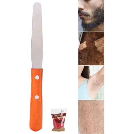 Spatule en Bois pour Épilation à la Cire - Bâtonnet Professionnel de Beauté (1/5)