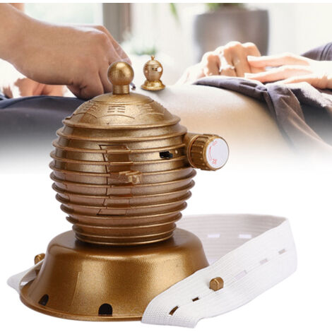 Boîte de Moxibustion Électrique Portative - Appareil de Chaleur Thérapeutique pour Soins à Domicile
