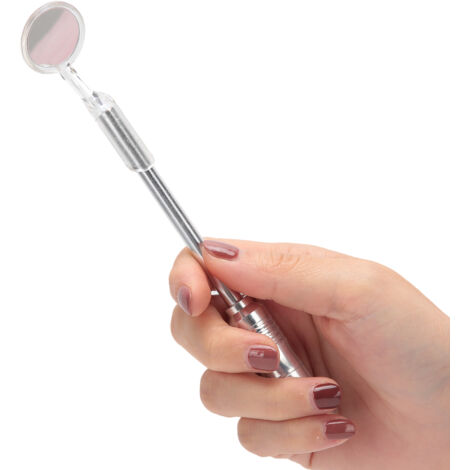 Miroir dentaire LED portable pour examen buccodentaire et hygiène dentaire à domicile (1/5)