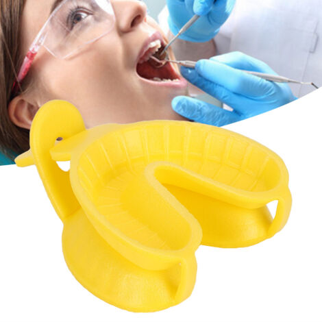 50 Pièces Plateaux Dentaires Jetables avec Fluorure, Double Arc pour Soins Dentaires (1/5)