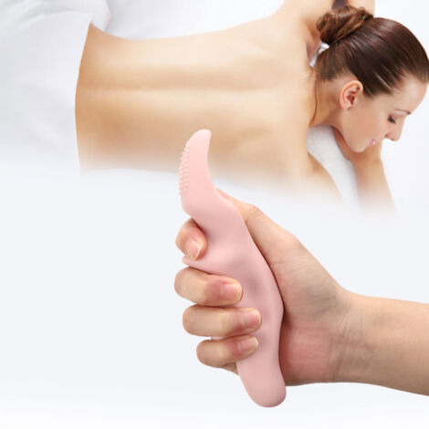 Massageur de Points de Pression en Silicone pour Mains et Doigts, Appareil de Thérapie Manuelle Portable