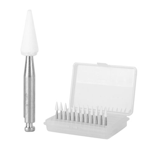 12 fraises dentaires VW253 pour polissage et meulage de prothèses, lot de 12 pièces (1/5)