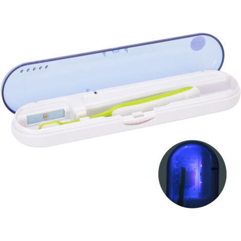 Stérilisateur UV Portable pour Brosses à Dents - Désinfecteur à LED Bleue ZL-08L (1/5)