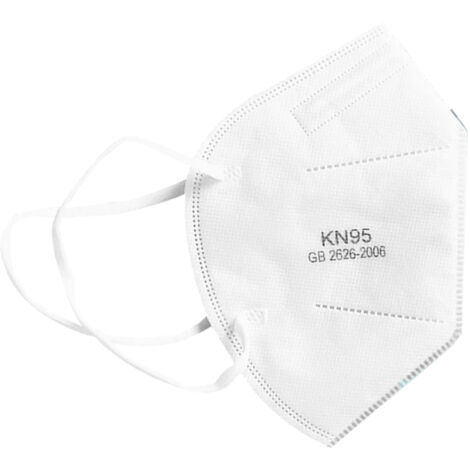 Masque facial jetable avec filtre - 60 pièces - Confort et protection cutanée (1/5)