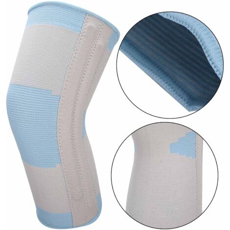 Manchon de genou élastique pour fitness - Stabilisation et protection articulaire pendant l'entraînement sportif (1/5)