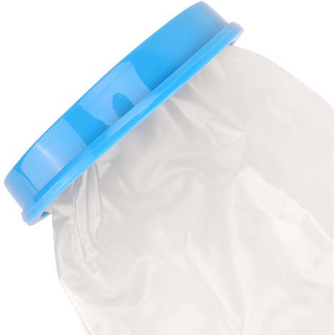 Manchon de protection pour bain adulte, anneau bleu en polypropylène, modèle SL H210436cm (1/2)