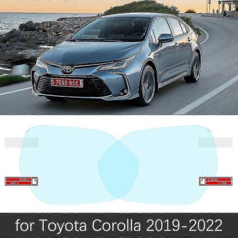 Film de protection pour rétroviseur intérieur de Toyota Corolla E210 (2019-2020) : protection intégrale, anti-buée et imperméable. Accessoires inclus. (1/5)