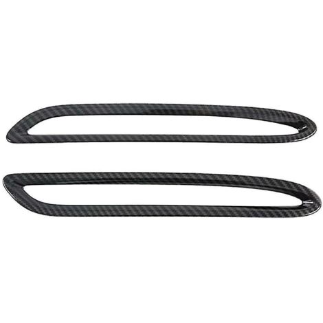 Pour 200 X247 2020 Garniture décorative de cache de feu antibrouillard arrière en fibre de carbone-- (1/5)