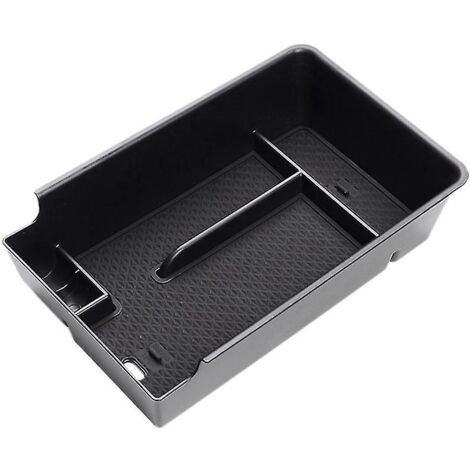 Boîte de rangement pour console centrale de voiture, accessoires intérieurs, boîte de rangement pour accoudoir intérieur, pour une utilisation optimale. (1/5)