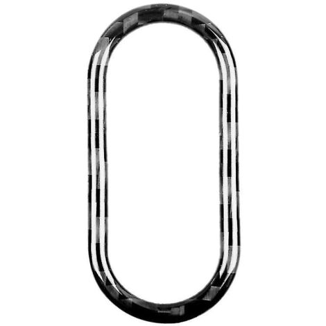 Cache-interrupteur de voyant d'avertissement intérieur en fibre de carbone pour Mini Cooper F55 F56 Countryman F60-- (1/5)