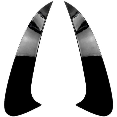 Enjoliveur de spoiler de pare-chocs arrière pour coupé C292 Gle63s Gle400 Gle450 4matic 2015-2019 Noir brillant (1/5)