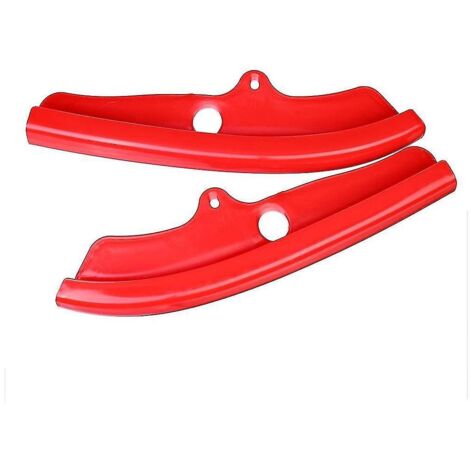 Protection de pare-chocs avant rouge pour pack 2015-2020, diffuseur, spoiler, séparateur de pare-chocs - (1/5)