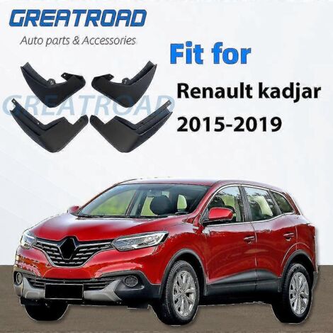 Pour Renault Kadjar 2015-2019 2016 17 18 Garde-boue Renault, ailes de voiture Kadjar, bavettes, protection anti-éclaboussures, accessoires auto, style auto-- (1/5)
