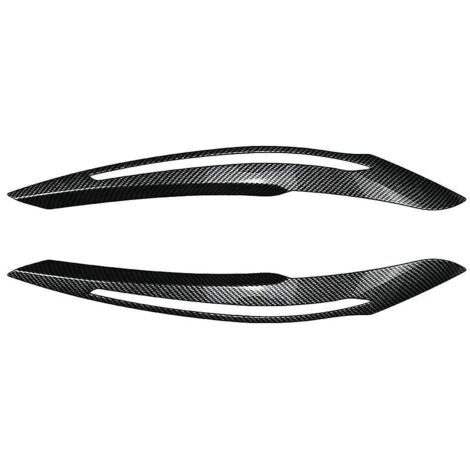 Pour BMW Série 1 F20 (début 2011-2014) - Garniture de phare avant en fibre de carbone - Tri-- (1/5)