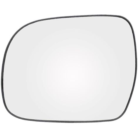 Rétroviseur extérieur gauche/droite chauffant avec plaque d'identification intégrée pour Lexus RX300, RX350, RX400 et RX400h (2003-2008) et Toyota Hilux (2005-2010). (1/5)