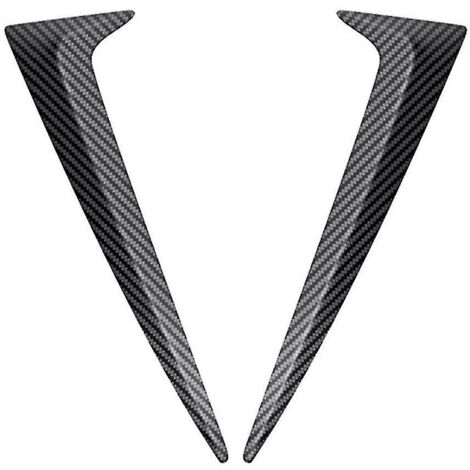 Aileron latéral vertical en fibre de carbone pour lunette arrière de voiture Sienna 2020-2022, rétroviseur Tai-- (1/5)