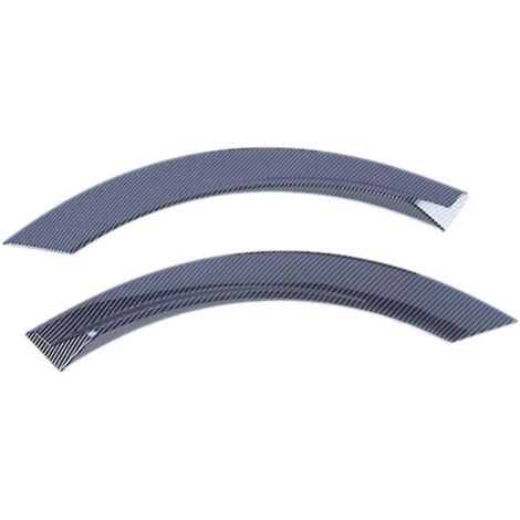Accessoires de garniture latérale en fibre de carbone pour les passages de roue arrière de voiture -v 2022 2023-- (1/5)