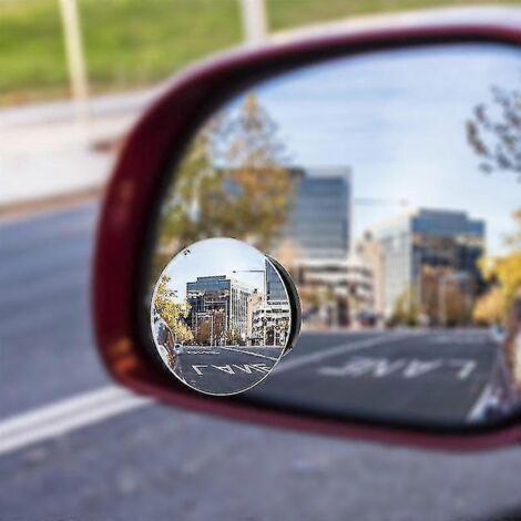 Rétroviseur d'angle mort réglable à 360° HD pour voiture, rétroviseur latéral grand angle avec assistance au recul, sécurité de conduite automobile - 1 pièce (1/5)