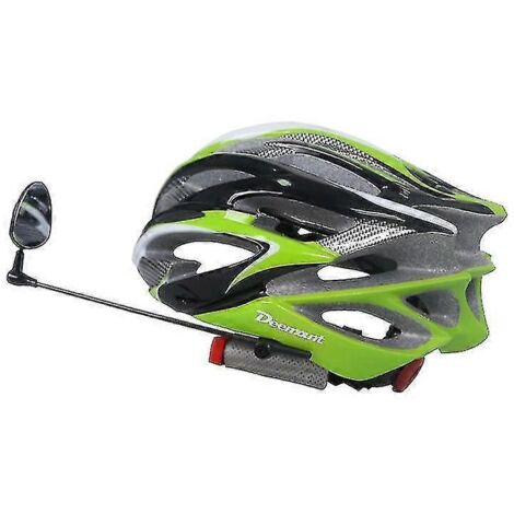 Rétroviseur de casque de vélo Deemount avec vue arrière, rotation à 360°, longueur réglable, capuchon de sécurité gauche/droite. (1/5)