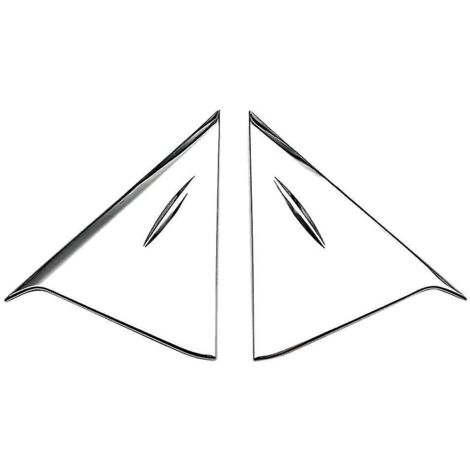 Pour Yaris 2020 2021 Spoiler de lunette arrière, cache de montant triangulaire latéral, moulure de garniture, enjoliveur-- (1/5)