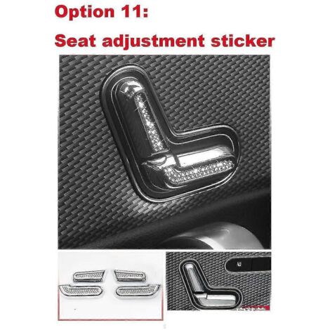 Autocollant diamant pour Mercedes-Benz Classe A W177 V177 GLB CLA GL - Accessoire de décoration intérieure - Option 11 (1/5)