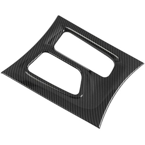 Cache de levier de vitesse intérieur en fibre de carbone ABS pour Dodge Charger 2015-2020 (conduite à gauche) (1/5)