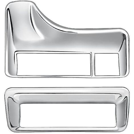 Cache décoratif pour bouton multifonction de voiture Sienta série 10 2022 2023 conduite à droite argent-- (1/5)