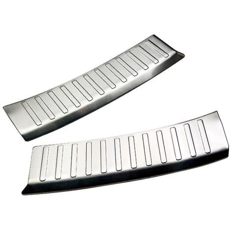 Bandes de protection de seuil de porte de coffre de voiture, garniture de pare-chocs arrière pour -v 2022 2023 Argent-- (1/5)