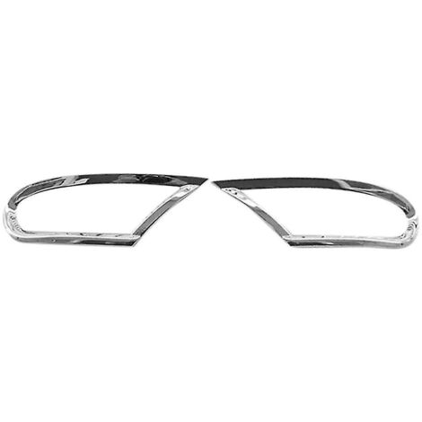 Cache de feu antibrouillard arrière chromé ABS pour voiture Sport 2010-2014-- (1/5)