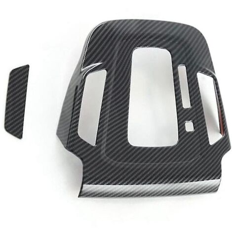 Autocollant en fibre de carbone pour panneau de commande central et levier de vitesse, modification intérieure pour Ford Focus 2022-2023 (1/5)