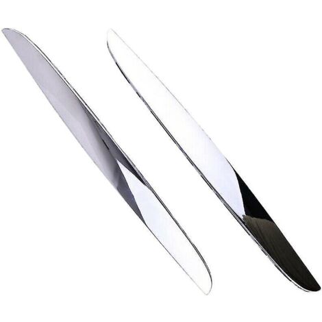 pièces de garniture chromée ABS pour pare-chocs avant, au-dessus de la calandre, cache de capot 51137117242 pour Série 3 E90 E91 2-- (1/5)