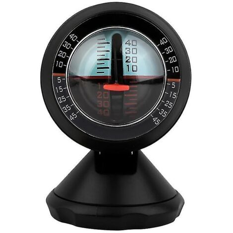 Inclinomètre de voiture, indicateur d'inclinaison, outil de mesure d'angle et de pente, équilibreur de gradient (1/5)