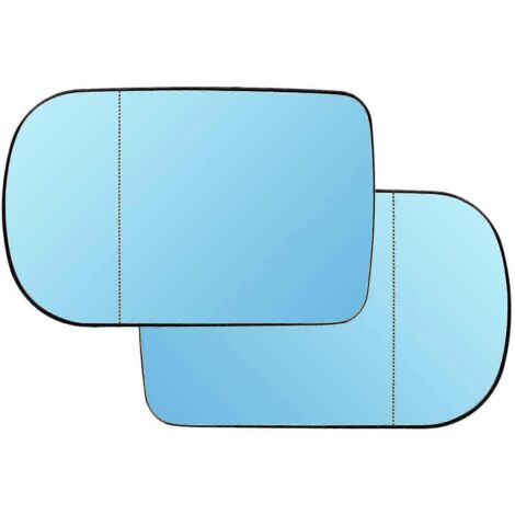 Rétroviseur extérieur gauche/droite chauffant bleu convexe pour BMW Série 7 E38/5 E39 (1995-2003) (1/4)