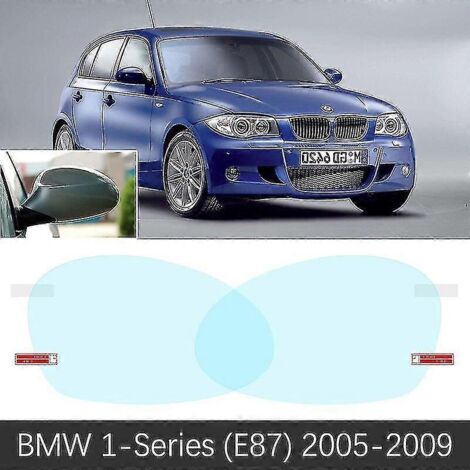 Film de protection pour rétroviseur intérieur BMW Série 1 (2005-2019) - Modèles E87, F20, E81, E82, E88 et F21 - Accessoires adhésifs anti-buée et imperméables - Série 1 E87 (2005-2009) (1/5)
